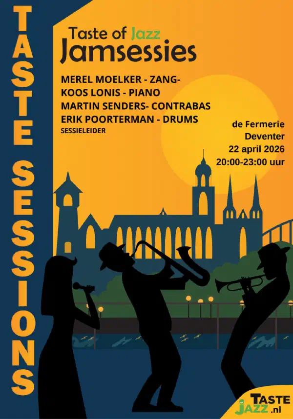 Flyer Taste sessie 22 april 2026