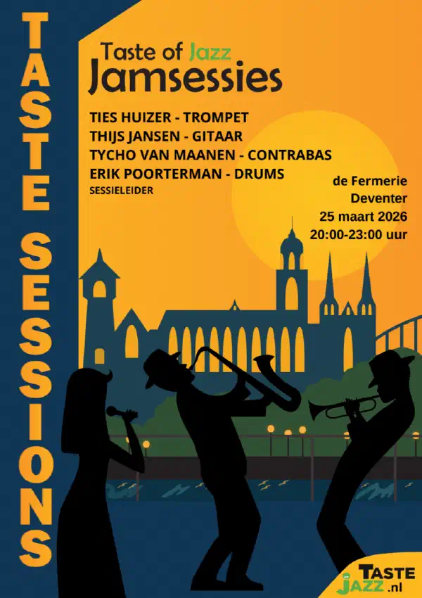 Flyer Taste sessie 25 maart 2026