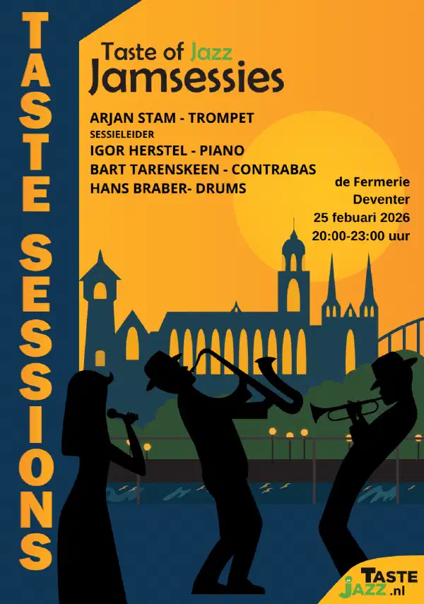 Flyer Taste sessie 25 februari 2026