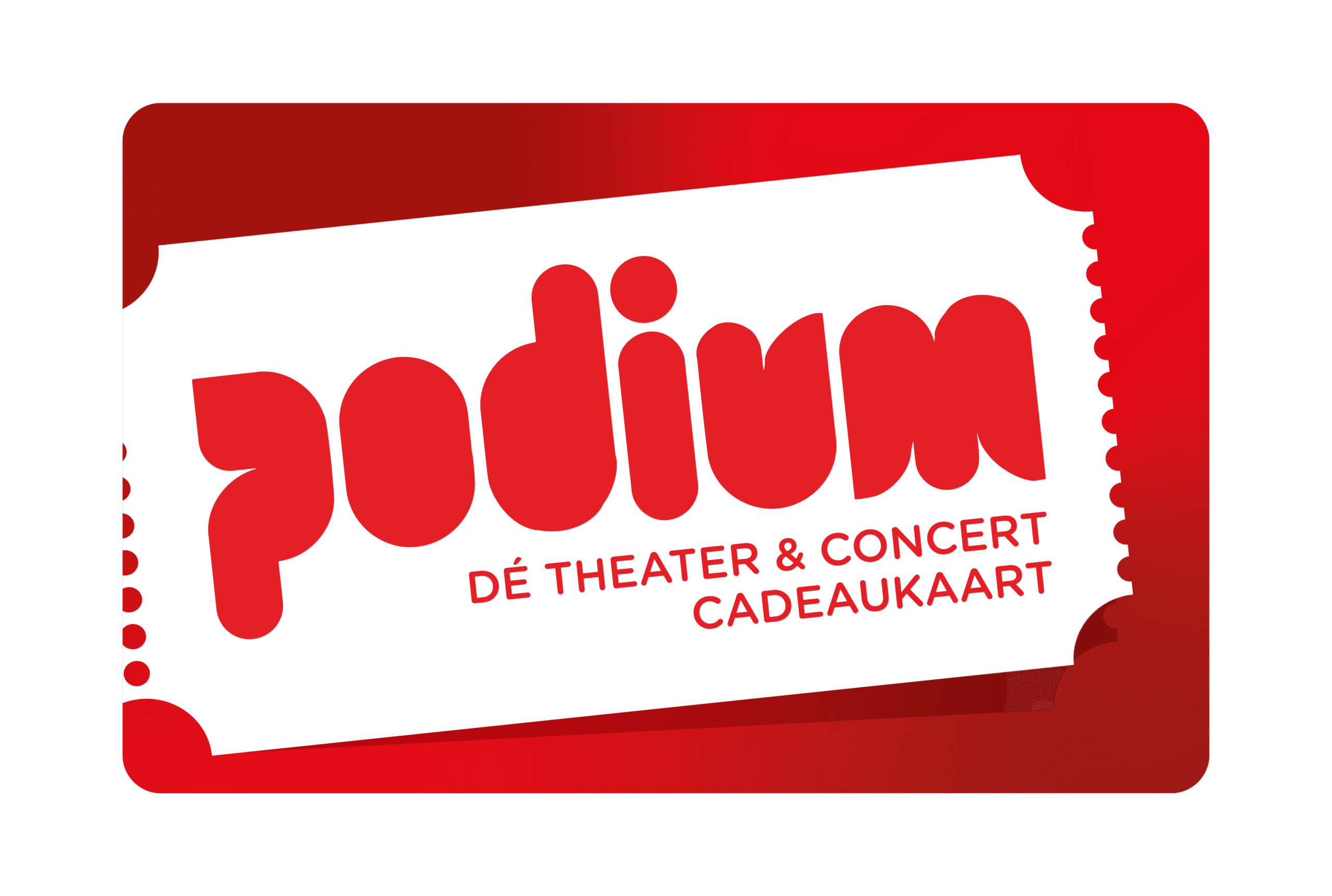 Podiumconcertkaart